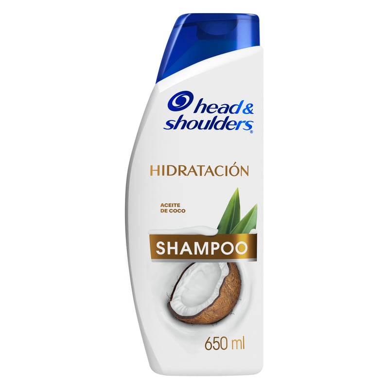 Head & Shoulders Shampoo Mit Kokos Für Feuchtigkeit – 400 Ml, Parabenfrei Für Alle Haartypen