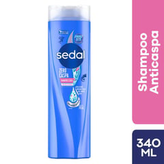 SEDAL - Shampoo 2 en 1 Zero Caspa Multivitaminas Sedal 340 mL