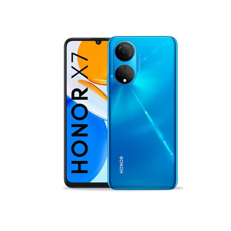HONOR - Smartphone Honor X7 128GB 4GB Single SIM Azul
