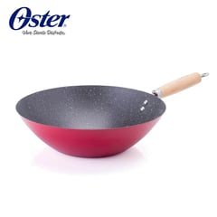 OSTER - Wok Rojo de Carbón Steel 30cm Oster
