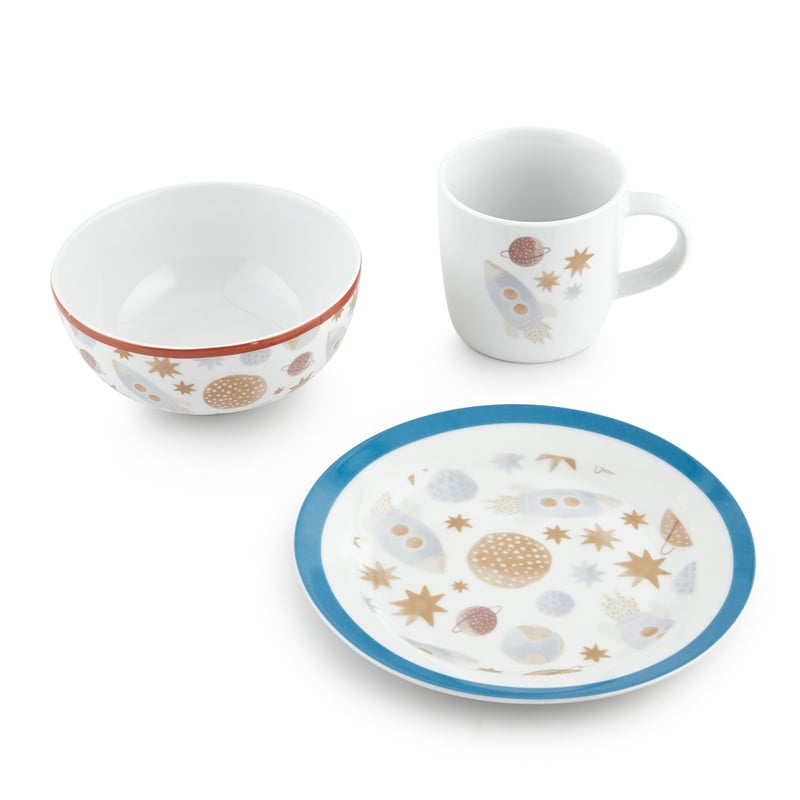 Puresigns One Quick Vajilla Infantil (7 Pieces, Porcelana