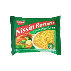 NISSIN - Pasta Precocida Trigo Nissin Ramen Verdura 85g