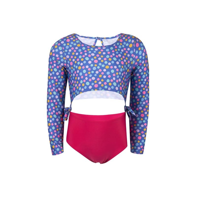 Ropa De Bano Larga Nudo Nina Redwood