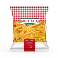 MOLITALIA - Fideo Molitalia Canuto Pasta Corta 235 g