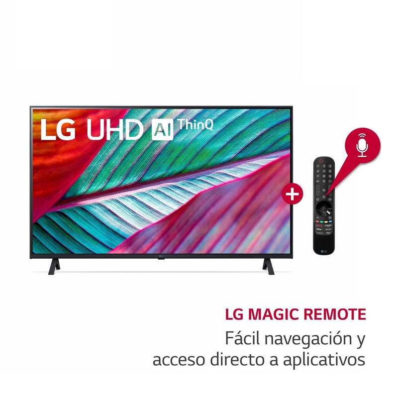 LG - Televisor LG UHD 55" 4K THINQ AI 55UR8750PSA (2023)