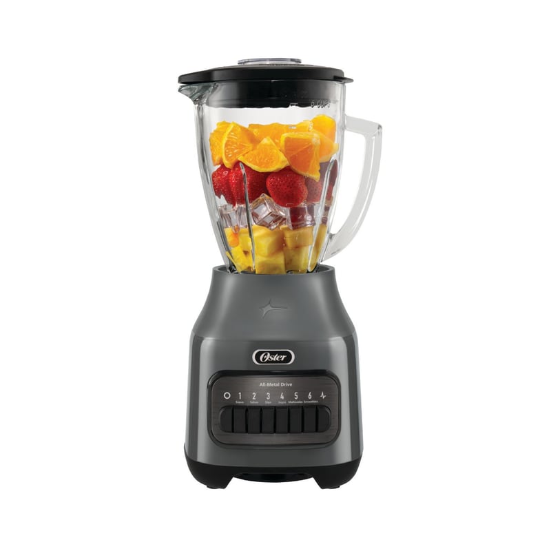 Licuadora Oster 6v 1.5L Vaso Refractario Gris Tottus Peru