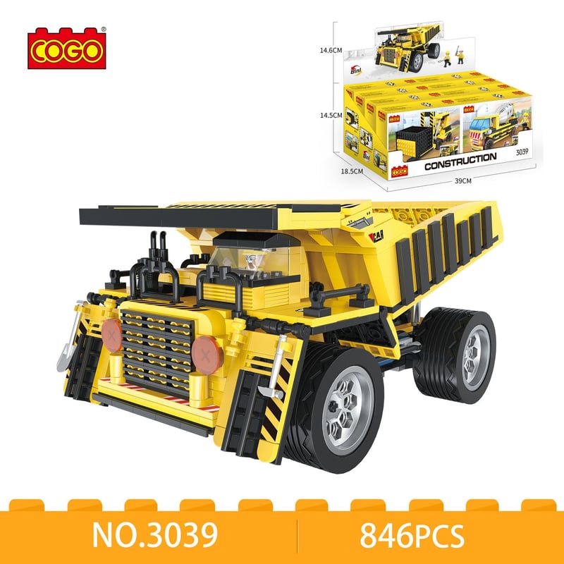 COGO - Set de Bloques Camión Construcción Blocks
