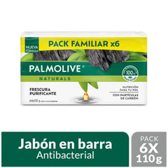 PALMOLIVE - Jabon en Barra Palmolive Carbon 6 x 110 g
