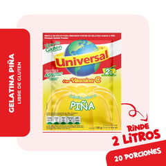 UNIVERSAL - Gelatina Universal Piña 130 g
