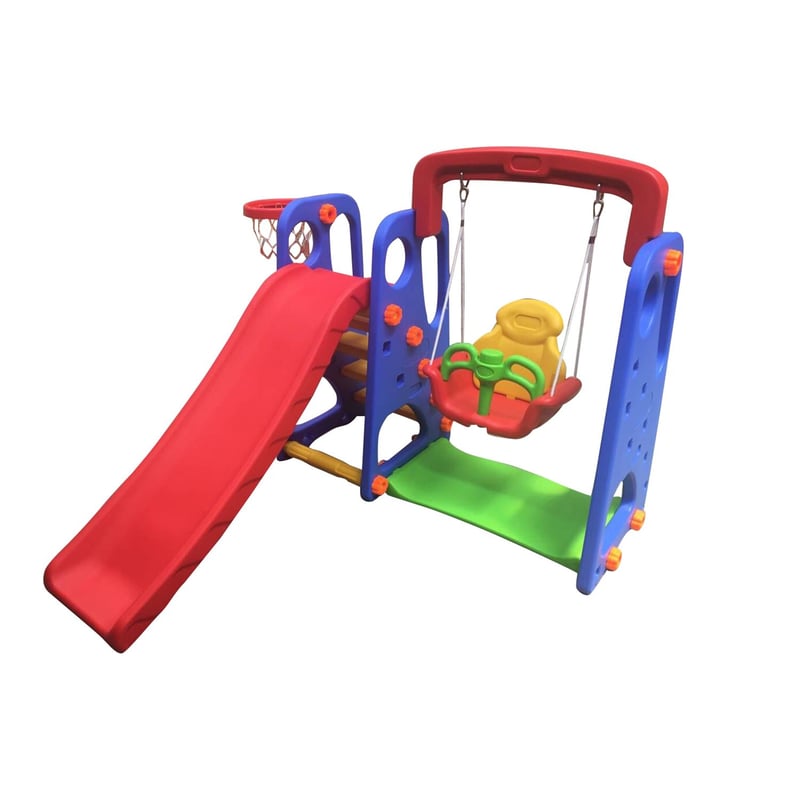 Resbaladera con Columpio
