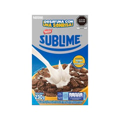 SUBLIME - Cereal Sublime de Arroz, Trigo, Maíz y Cacao 230g