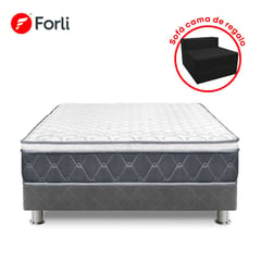 FORLI - Cama Americana Vento 1.5 Plazas + Sofá Cama