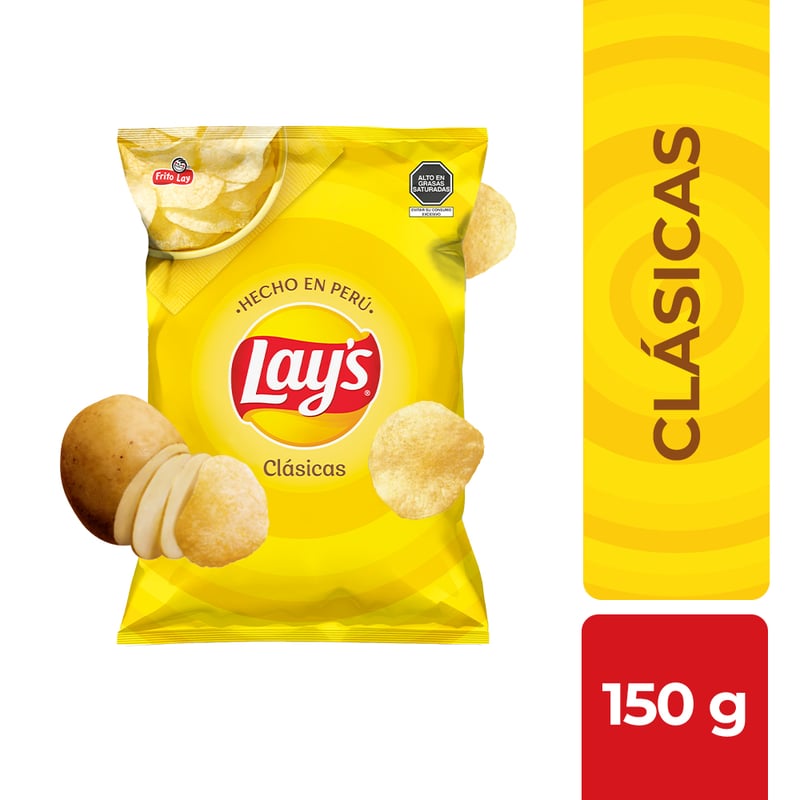 Papas Lay's Clásicas 150g | Tottus Perú
