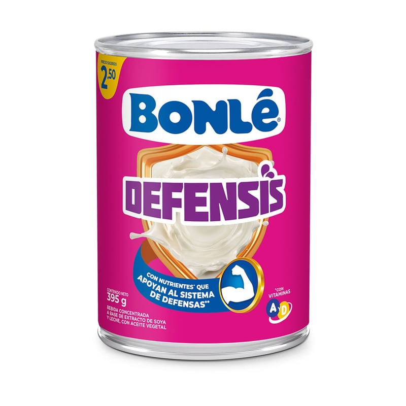 Bebida Láctea Concentrada Bonlé Defensis 395g | Tottus Perú