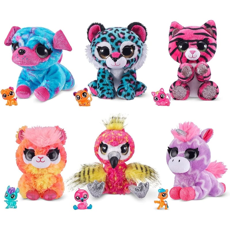 Mini Peluche Coco Surprise Neon Asst Tottus Peru