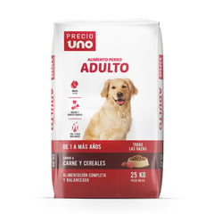 PRECIO UNO - Alimento Para Perro Adulto Precio Uno x 25 Kg