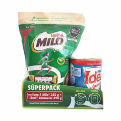 MILO - Alimento Milo Doyp x 350 gr + Mezcla Láctea Ideal Amanecer x 390 gr
