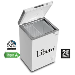 LIBERO - Congeladora 100 L Blanco