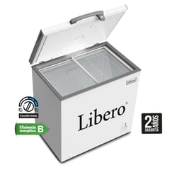 LIBERO - Congeladora 150 L Blanco