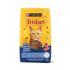 FRISKIES - Alimento seco para gatos FRISKIES ADULTOS Mar de Sabores de 1  kg