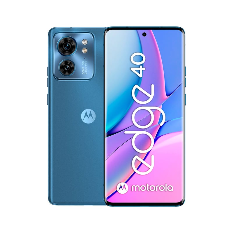 MOTOROLA - Smartphone Moto Edge 40 8+256GB Azul