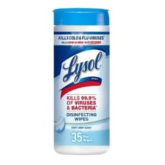 LYSOL - Toallas Desinfectante Crisp Linen Lysol
