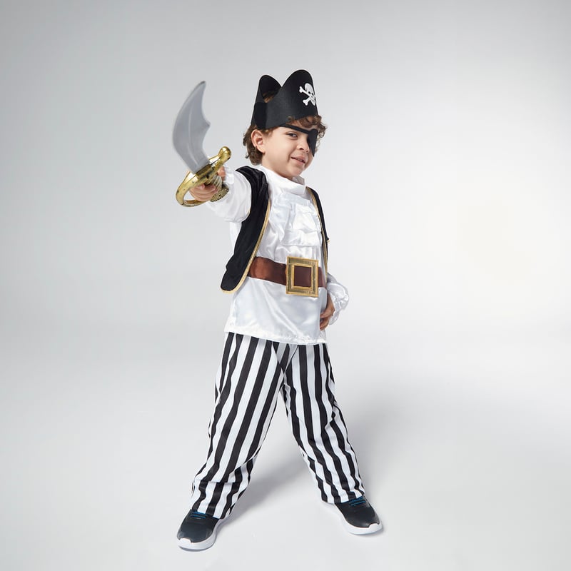 Disfraz Halloween Niño Disfraz Pirata Con Accesorios Niu00f1o - Main Image