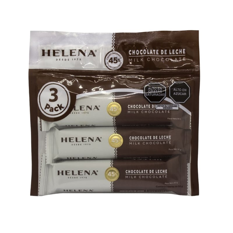 Tripack Barras De Chocolate Leche 45 150 g Tottus Perú