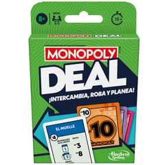 MONOPOLY - Juego de Mesa Monopoly Deal