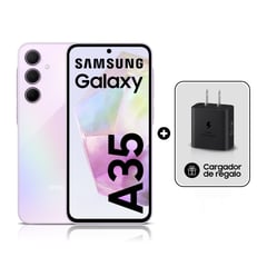 SAMSUNG - Smartphone Galaxy A35 8Gb 256Gb Awesome Lilac+TA25W