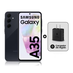 SAMSUNG - Smartphone Galaxy A35 8Gb 256Gb Awesome Negro+TA25W