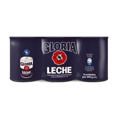 GLORIA - Sixpack Leche Gloria Reconstructiva Entera 390 g