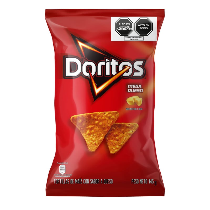 Doritos Mega Queso 145 g | Tottus Perú