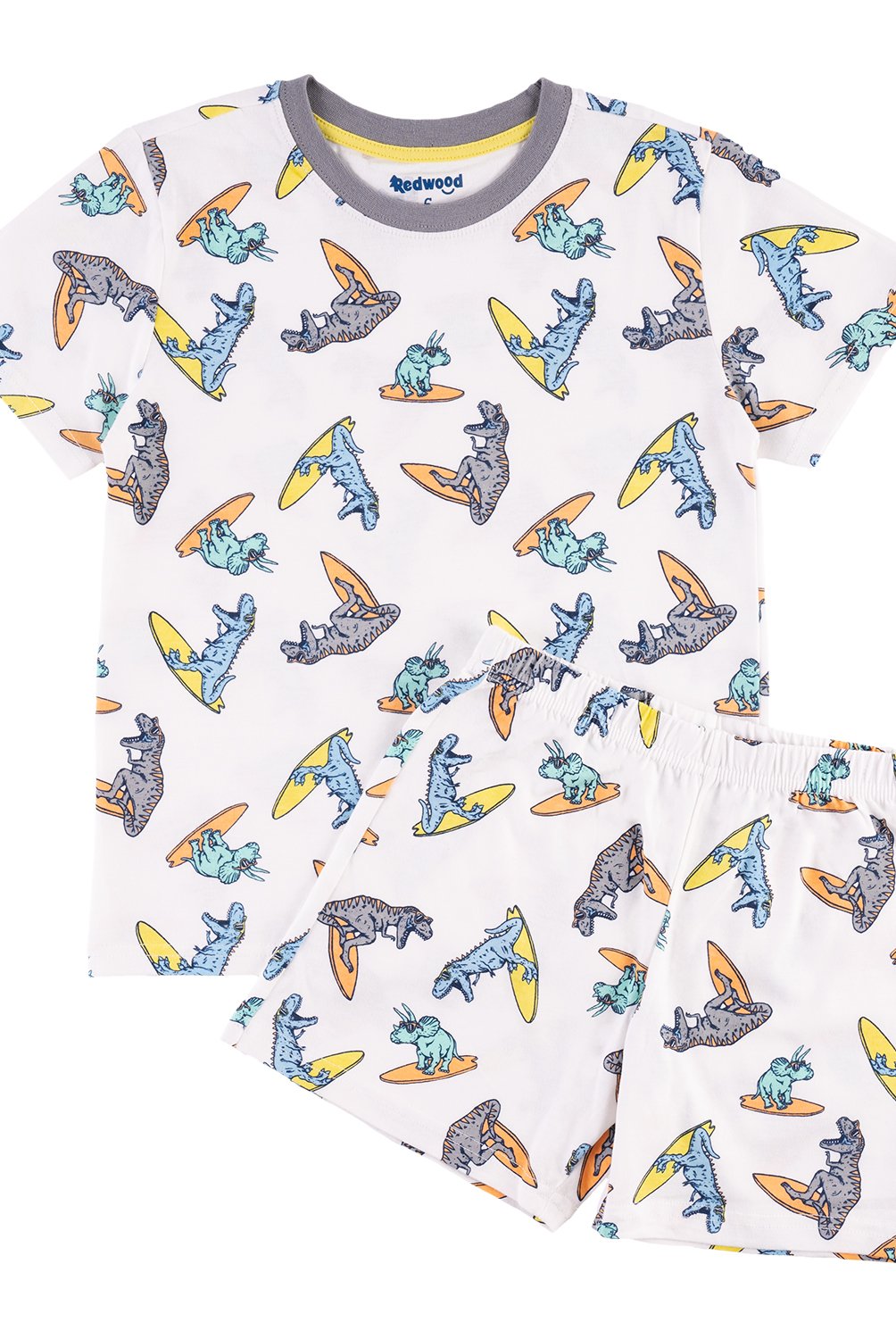 Pijama Manga Corta Y Short Nino Redwood