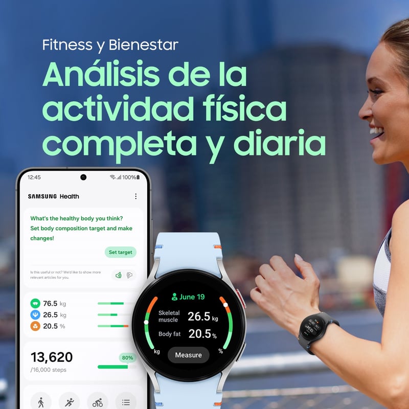 Smartwatch Galaxy Watch Fe Pink Gold Tottus Peru