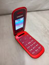 Celular Samsung Duos Clasico rojo sin cargador  (En funcionamiento)