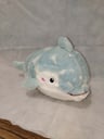 Peluche Delfin azul mediano (Buen estado, sin detalles)