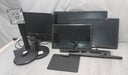 4 monitores a reparar + soporte varios de monitores y tv