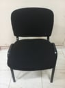 Silla negra fija