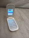 Celular Samsung Duos Clasico Blanco sin cargador (En funcionamiento)