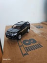 3 unidades de autos de colección AUTO TOYOTA PRADO, color negro de juguete (Dimensiones:  Largo 12cm, Alto 4.05cm)