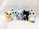 5 Peluches coleccionables coco surprise (Buen estado, sin detalles)