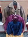 Saco talle 6 + Saco de lana talle 8  + campera polar talle 8 (para niña)