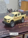 Camioneta doble cabina 4x4 de colección color crema (NUEVO) 14.5CM*4.5CM