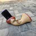 Amplificador de sonido de cerámica paraguaya (Nuevo, buen estado)