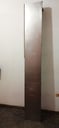 Estante flotante de Acero Inox. (Largo 2,70m, Ancho 0,40cm) con ménsulas puestas