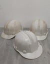 3 Cascos de seguridad Blanco