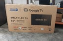 ENCIENDE, NUEVO EN CAJA, (Pantalla rota, Problema de Display) Para repuesto. Smart Led Tv JAM 65 pulgadas, con accesorios.