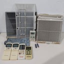 Rejillas para Aire Acondicionado + 2 Controles Westpoint + control koner + control  Midas + control James + Tubo de cobre