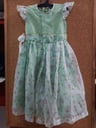 Vestido verde con tul